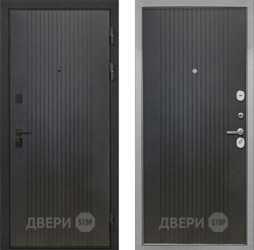 Входная металлическая Дверь Интекрон (INTECRON) Профит Black ФЛ-295 ФЛ-295 Лофт черный в Красногорск