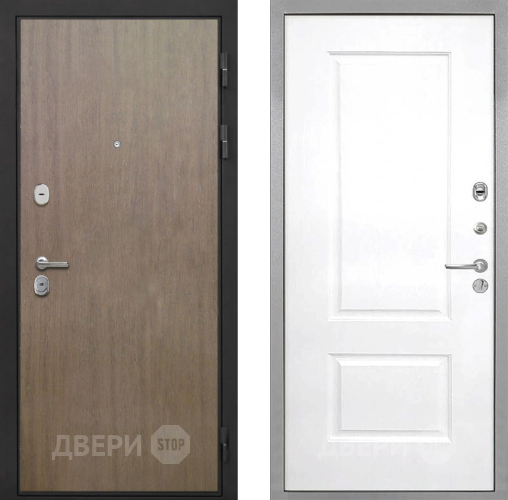 Входная металлическая Дверь Интекрон (INTECRON) Гектор Венге Коричневый Альба Роял Вуд белый в Красногорск