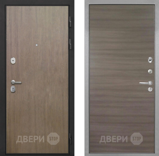 Входная металлическая Дверь Интекрон (INTECRON) Гектор Венге Коричневый Гладкая Дуб тоскано поперечный в Красногорск