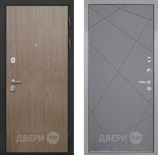 Дверь Интекрон (INTECRON) Гектор Венге Коричневый Лучи-М Графит софт в Красногорск