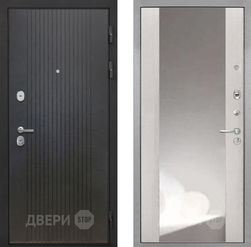 Входная металлическая Дверь Интекрон (INTECRON) Гектор ФЛ-295 ФЛЗ-516 Зеркало Сосна белая в Красногорск