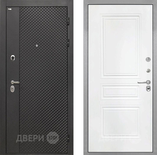 Дверь Интекрон (INTECRON) Олимпия Black 4К ФЛ-243 Белый матовый в Красногорск