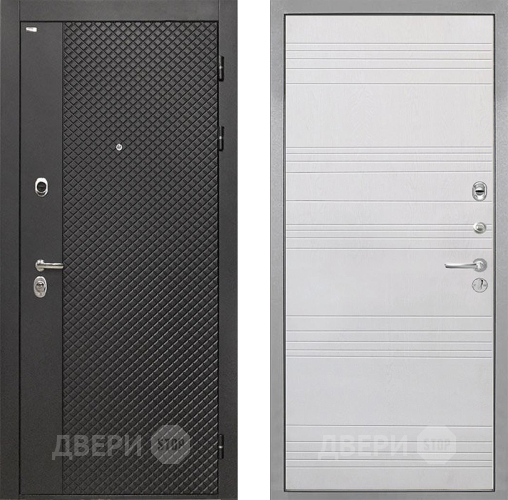 Дверь Интекрон (INTECRON) Олимпия Black 4К ФЛ-316 Белый ясень в Красногорск