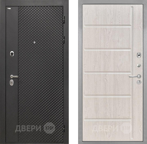 Дверь Интекрон (INTECRON) Олимпия Black 4К ФЛ-102 Сосна белая в Красногорск