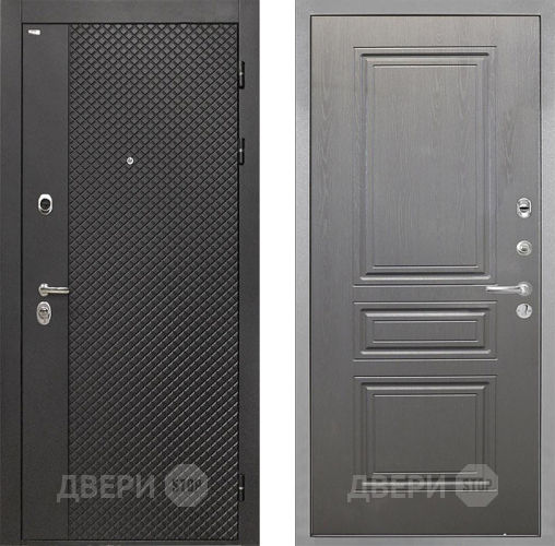 Дверь Интекрон (INTECRON) Олимпия Black 4К ФЛ-243 Графит вуд дуб в Красногорск