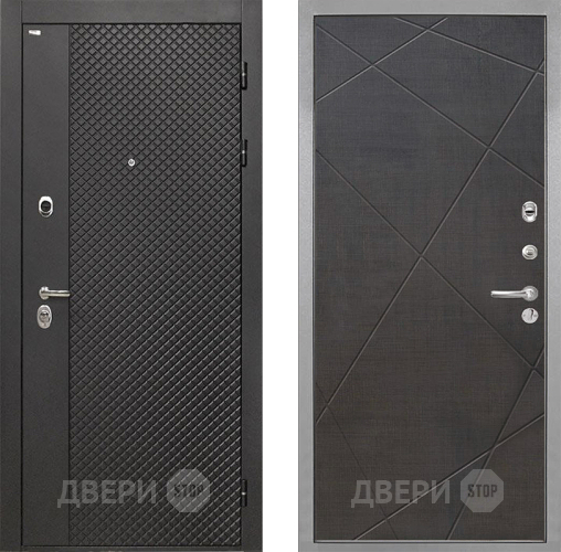 Дверь Интекрон (INTECRON) Олимпия Black 4К Лучи-М Венге распил кофе в Красногорск