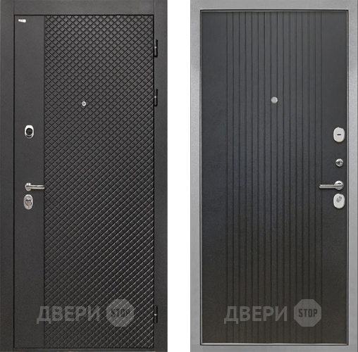 Дверь Интекрон (INTECRON) Олимпия Black 4К ФЛ-295 Лофт черный в Красногорск