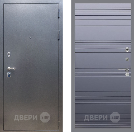 Дверь Рекс (REX) 11 Line Силк титан в Красногорск