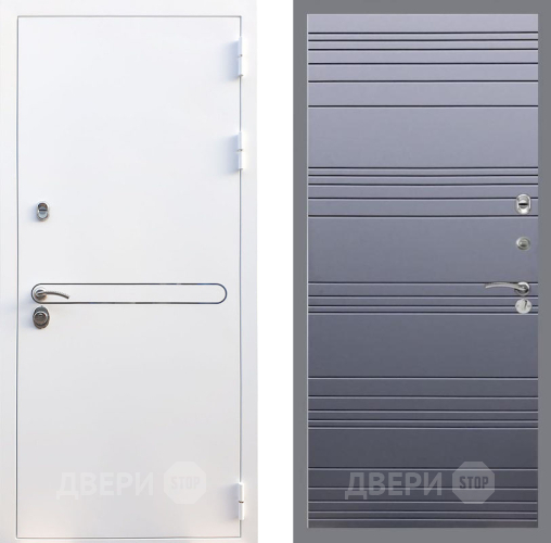 Дверь Рекс (REX) 27 Line Силк титан в Красногорск