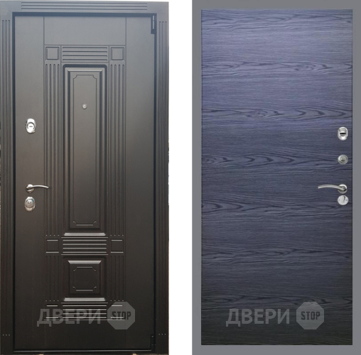 Дверь Рекс (REX) 9 GL Дуб тангенальный черный в Красногорск