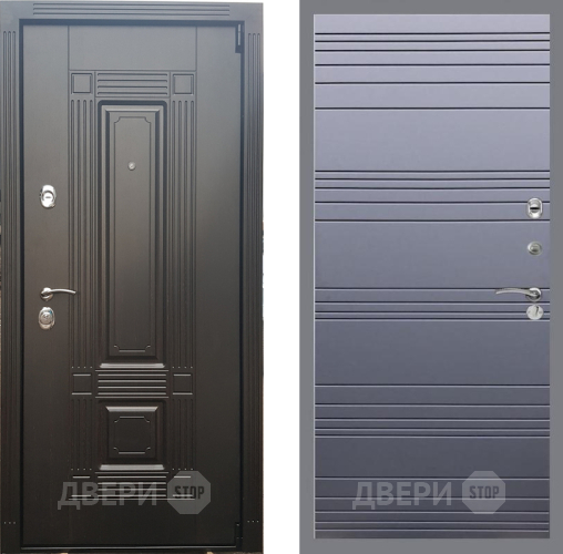 Дверь Рекс (REX) 9 Line Силк титан в Красногорск