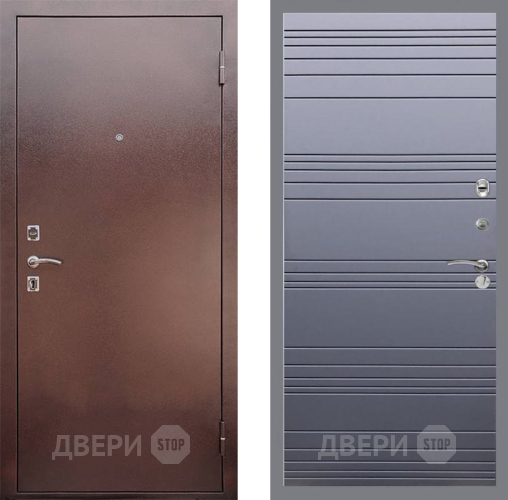 Дверь Рекс (REX) 1 Line Силк титан в Красногорск