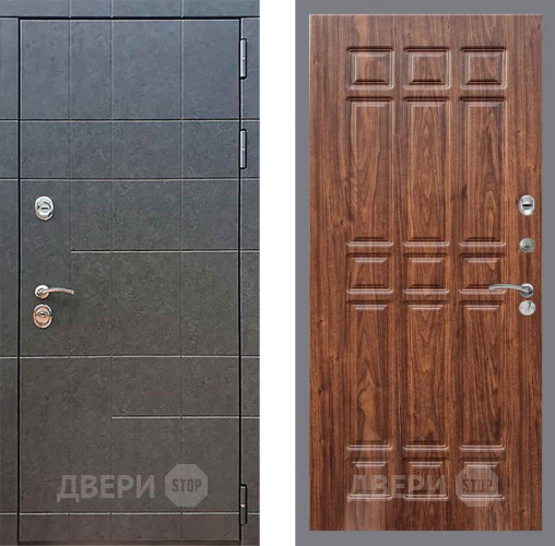 Входная металлическая Дверь Рекс (REX) 21 FL-33 орех тисненый в Красногорск