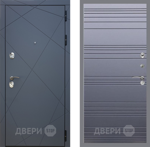 Дверь Рекс (REX) 13 Силк Титан Line Силк титан в Красногорск