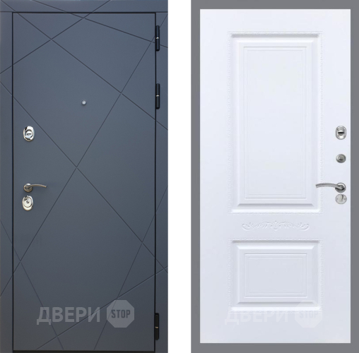 Дверь Рекс (REX) 13 Силк Титан Смальта Силк Сноу в Красногорск