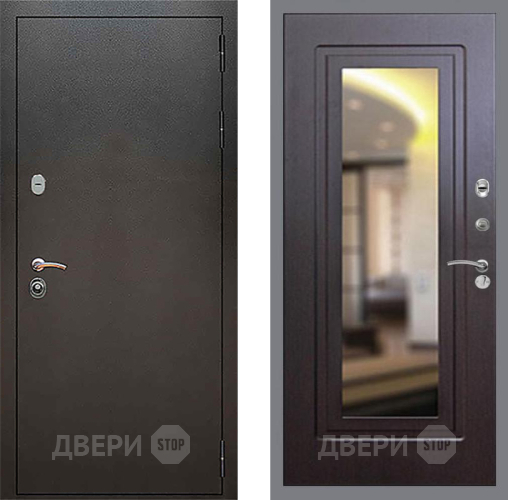 Дверь Рекс (REX) 5 Серебро Антик FLZ-120 Венге в Красногорск
