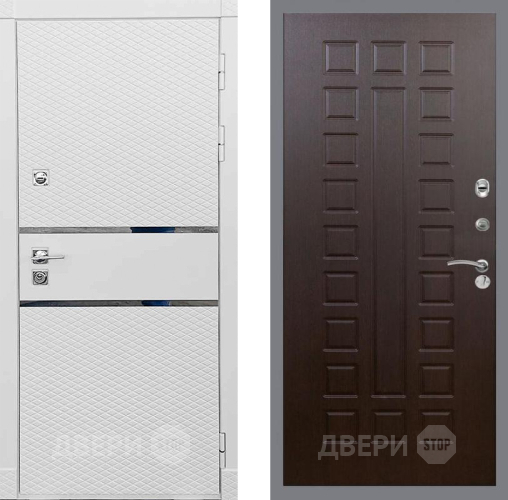 Входная металлическая Дверь Рекс (REX) 15 Силк Сноу FL-183 Венге в Красногорск