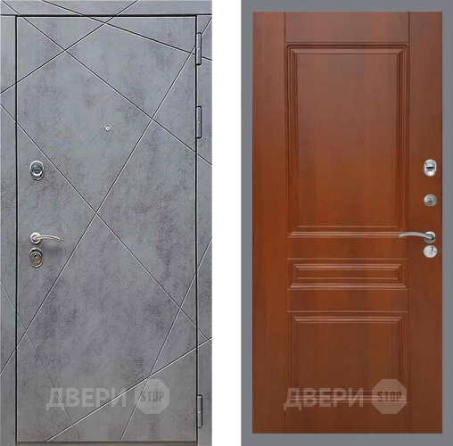 Дверь Рекс (REX) 13 Бетон Темный FL-243 Итальянский орех в Красногорск
