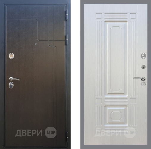 Входная металлическая Дверь Рекс (REX) Премиум-246 FL-2 Лиственница беж в Красногорск
