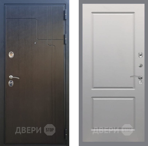 Входная металлическая Дверь Рекс (REX) Премиум-246 FL-117 Грей софт в Красногорск