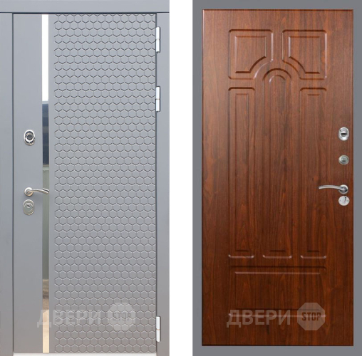Входная металлическая Дверь Рекс (REX) 24 FL-58 Морёная берёза в Красногорск