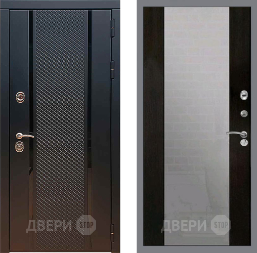 Входная металлическая Дверь Рекс (REX) 25 СБ-16 Зеркало Венге в Красногорск