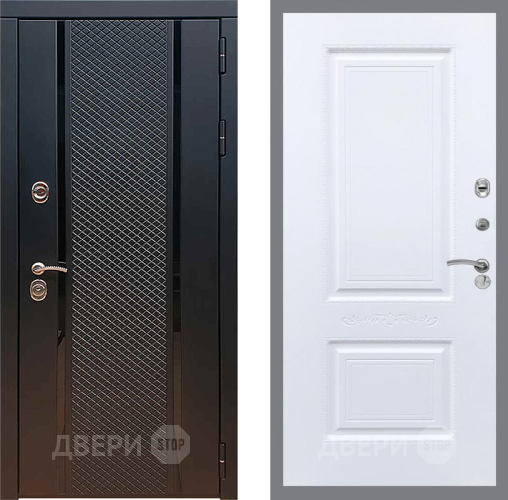 Входная металлическая Дверь Рекс (REX) 25 Смальта Силк Сноу в Красногорск
