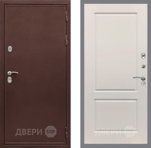 Входная металлическая Дверь Рекс (REX) 5 металл 3 мм FL-117 Шампань в Красногорск